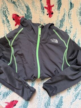 The North Face Black/Grey Zip Up Jacket